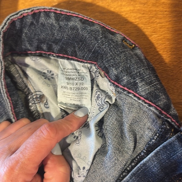 Wrangler Premium Patch Women's Blue Jeans Bootcut Rodeo Western Stretch - Picture 6 of 6